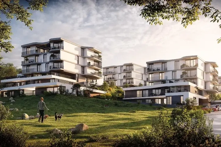 Apartment in a new residential complex of Bratislava