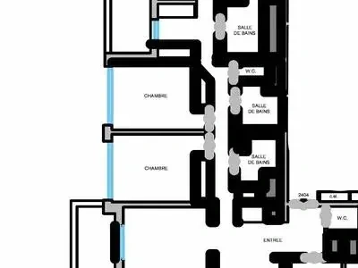 Apartment of 160 m2 with panoramic sea view, Monaco