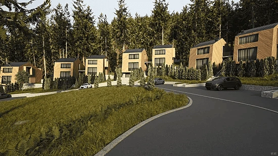 Premium 1+1 apartment at the foot of the mountain in Kolasin