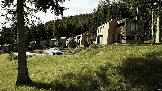 Premium 1+1 apartment at the foot of the mountain in Kolasin