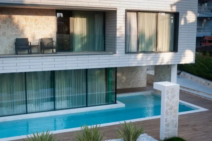 Villa in 500 Metern Entfernung zum Meer in Funtan, Istrien