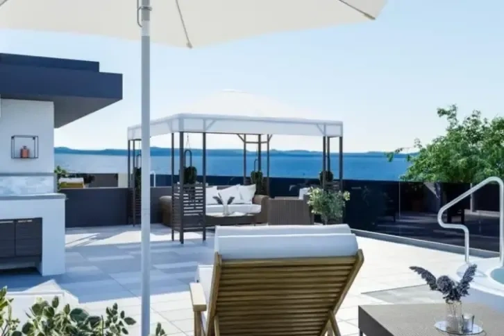 Luxury penthouse 110 m2 in Northern Dalmatia