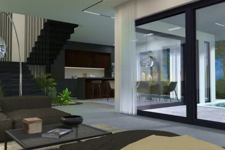 Villa with terrace and pool in Fazan, Croatia