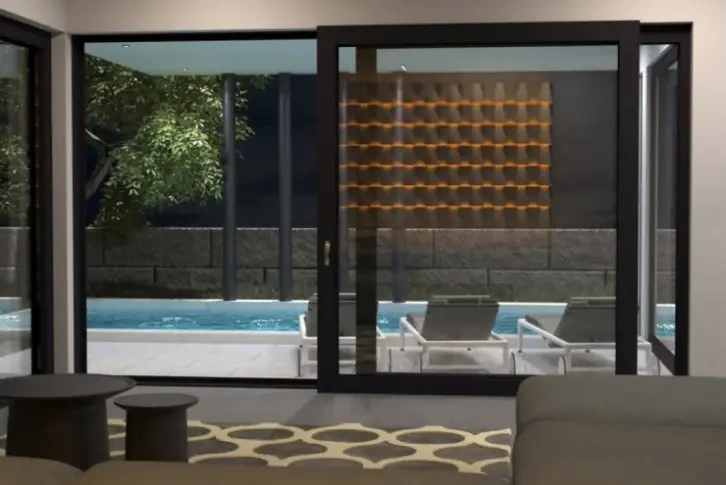 Villa with terrace and pool in Fazan, Croatia