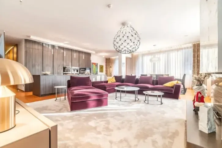 Apartamento en un nuevo complejo en Zagreb en la plaza Tsvetnik - 1,350,000 €