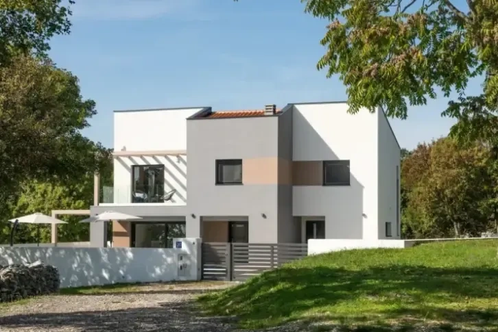 Villa mit Pool und Meerblick, Istrien