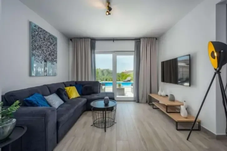 Villa with private garden in Porec, Istria