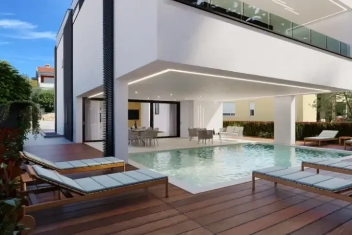 Вилла в живописном городе Ровен, Хорватия