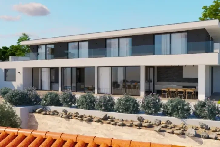 Villa con piscina en la pintoresca localidad de Vizhinada, Croacia