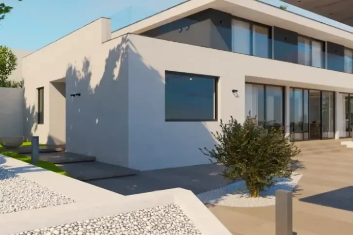 Villa con piscina en la pintoresca localidad de Vizhinada, Croacia