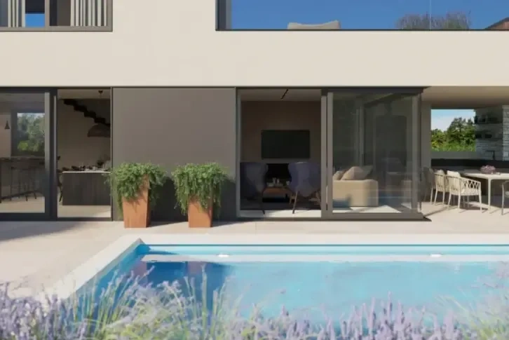 Villa in the quiet village of Radovici, Croatia