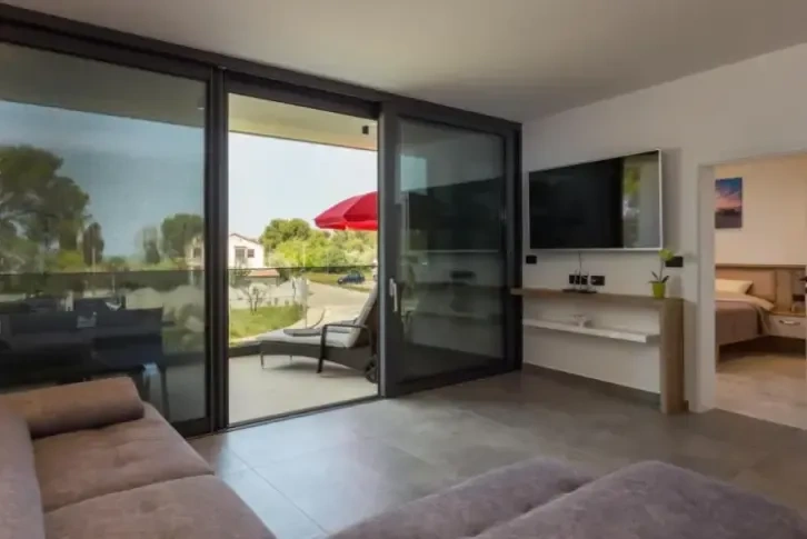 Apartamento de lujo a 80 m del mar, 120 m² en Istra, Croacia