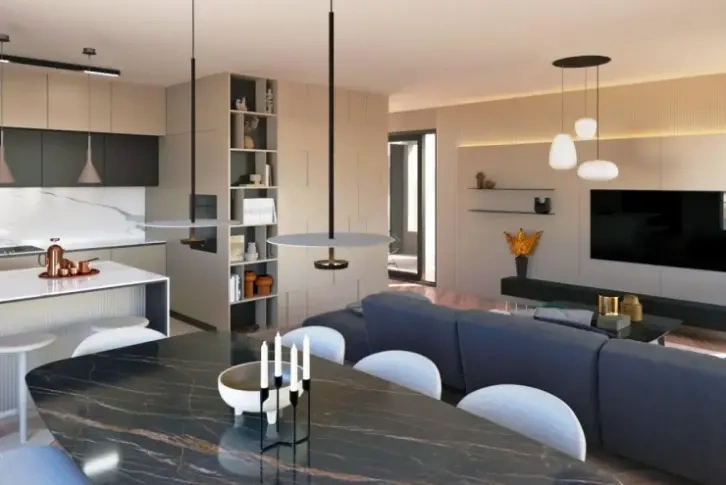 Modern apartment 183 m2 with sea view, Northern Dalmatia