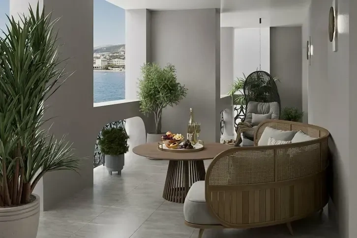 180 m2 apartment with sea view in Seaside Plaza, Monaco