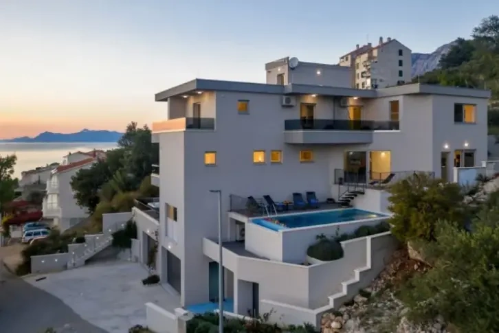 Villa near the sea near Makarska, Croatia