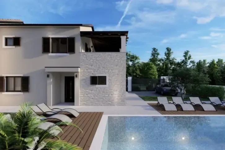 Villa with pool in Porec, Istria