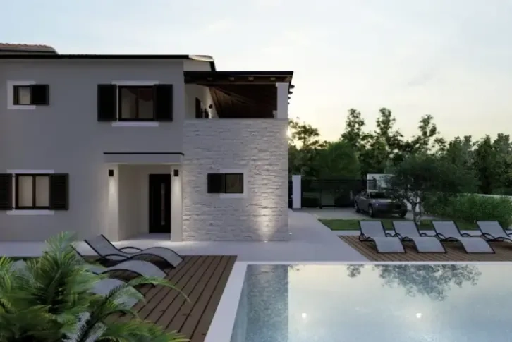 Villa with pool in Porec, Istria