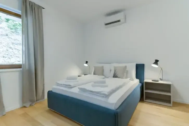 آپارتمان لوکس به مساحت 68 متر مربع با چشمانداز دریا در اوپاتیجا