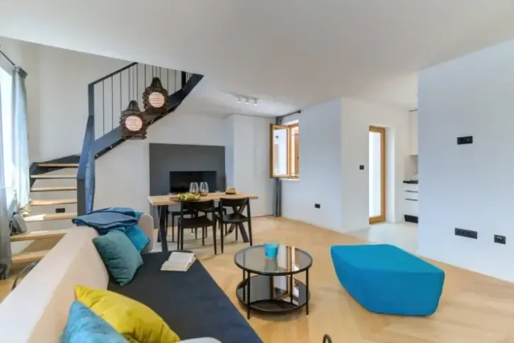 Luxuriöse Wohnung von 104 m² mit Meerblick in Opatija