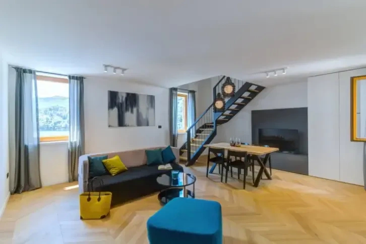 Luxuriöse Wohnung von 104 m² mit Meerblick in Opatija