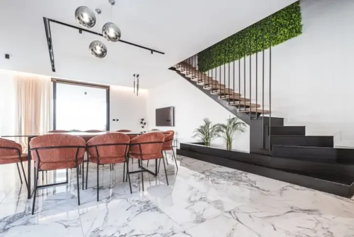 House on the first line of the sea in Kostre ne, Croatia