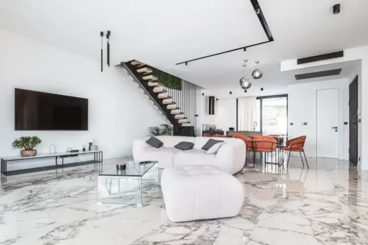 House on the first line of the sea in Kostre ne, Croatia