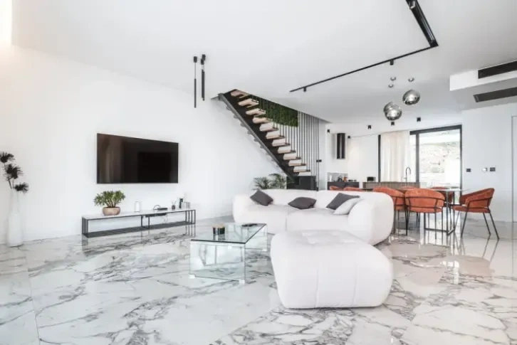 House on the first line of the sea in Kostre ne, Croatia