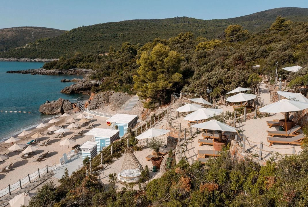 One of seven hotels in the Lustica Bay area, Montenegro