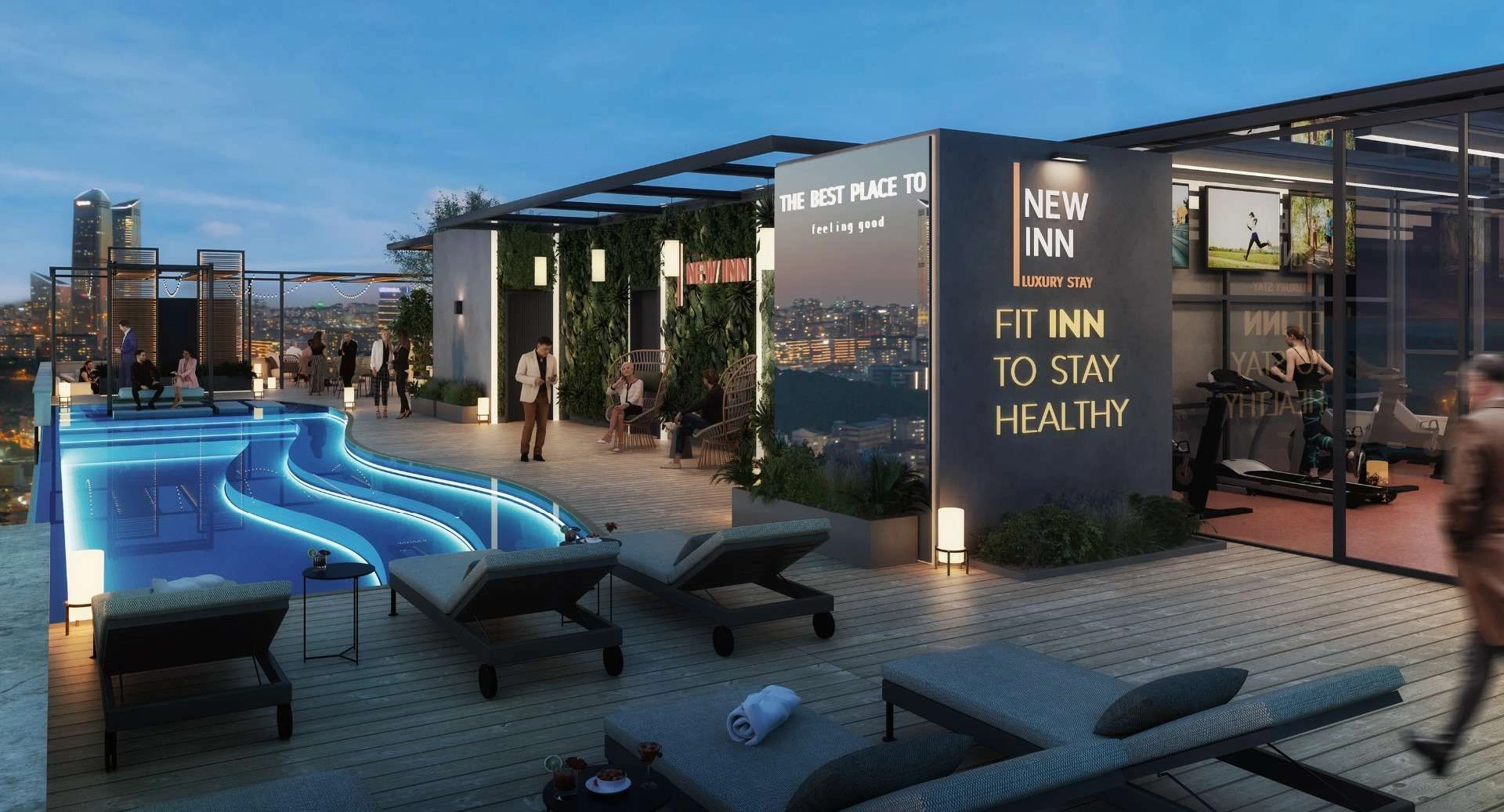 Residential complex in prestigious area of Istanbul