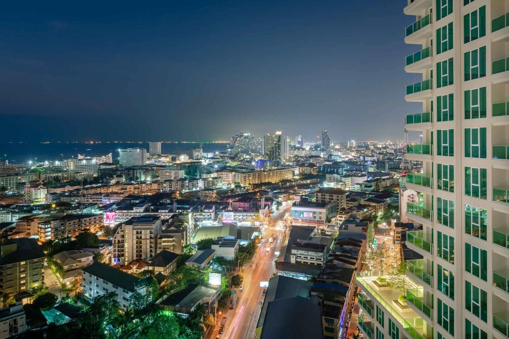 High-rise luxury complex in Thailand, Pattaya area