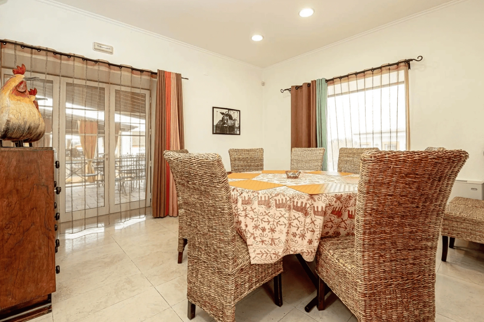 Well-preserved main building with a classic design