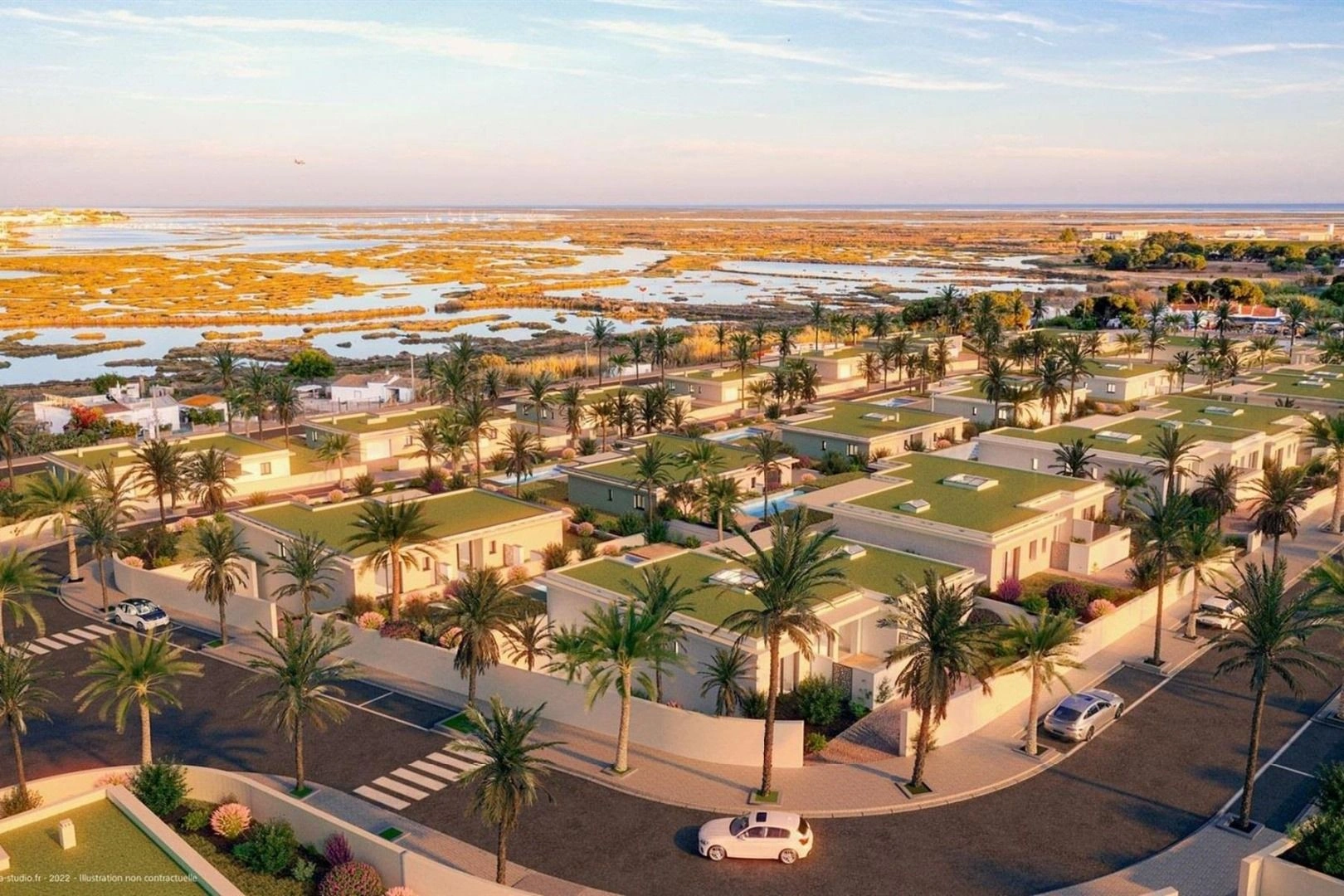 Faro'da 250 m2'den başlayan villalar ✅ Portekiz gayrimenkulü