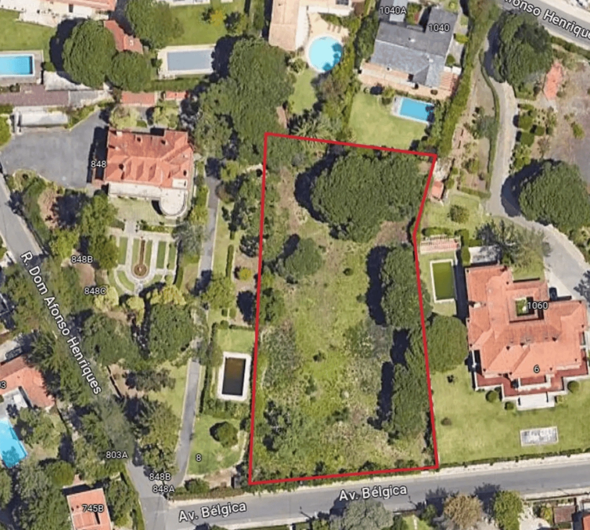 Residential plot in Estoril, Portugal