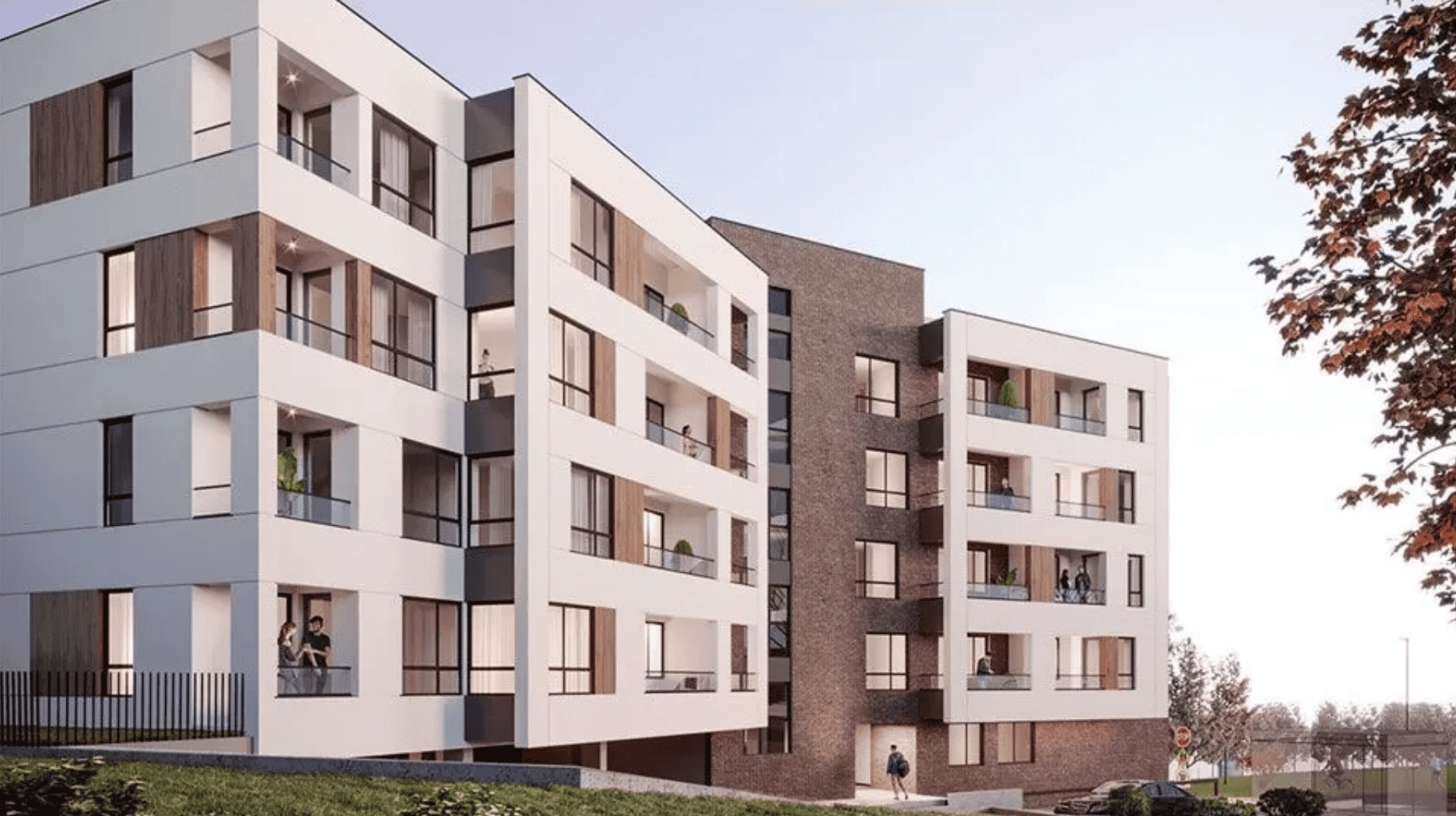 Residential complex in Serbia