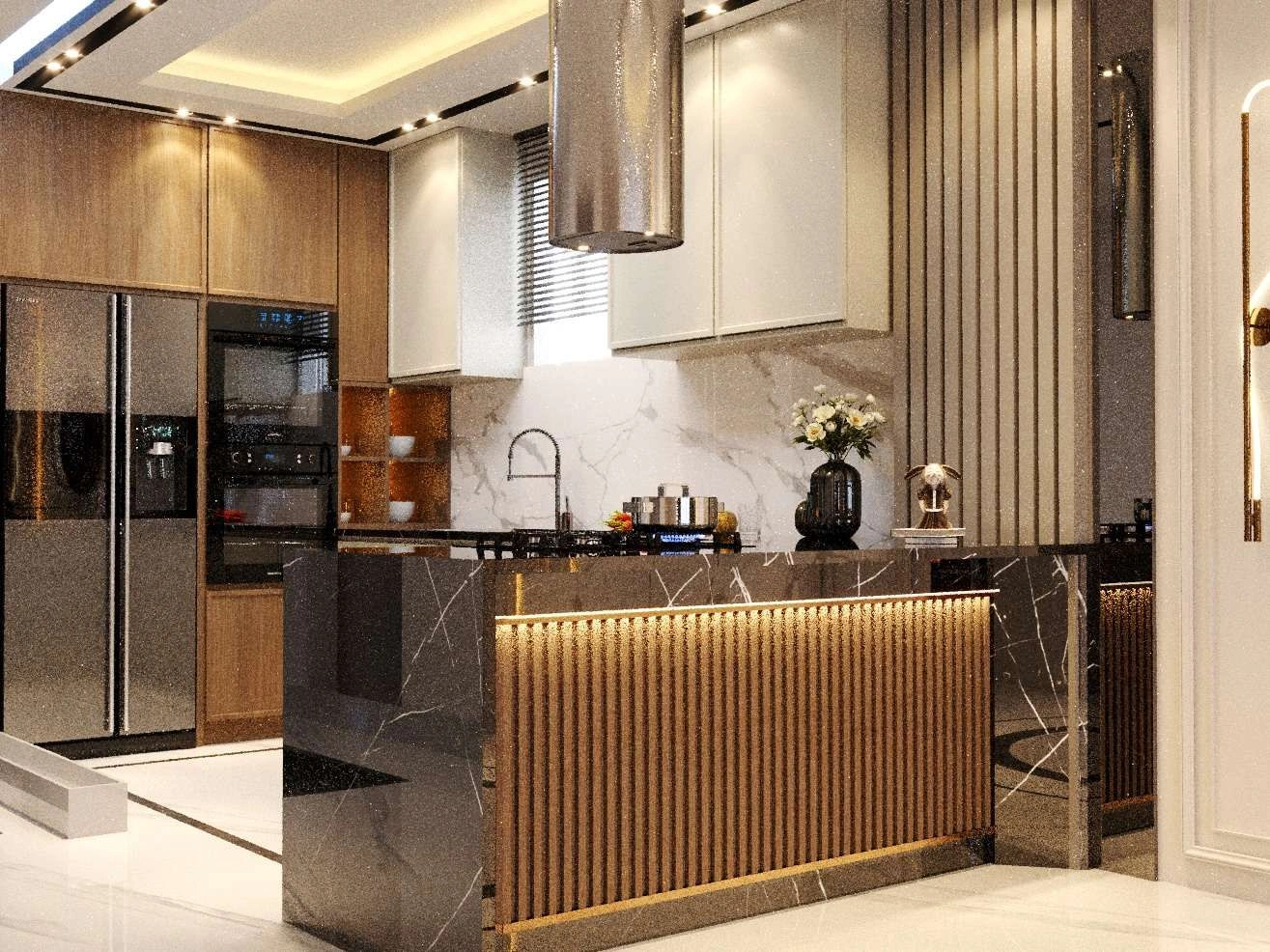 Elite complex of 17 villas in Konyaalti area of Antalya