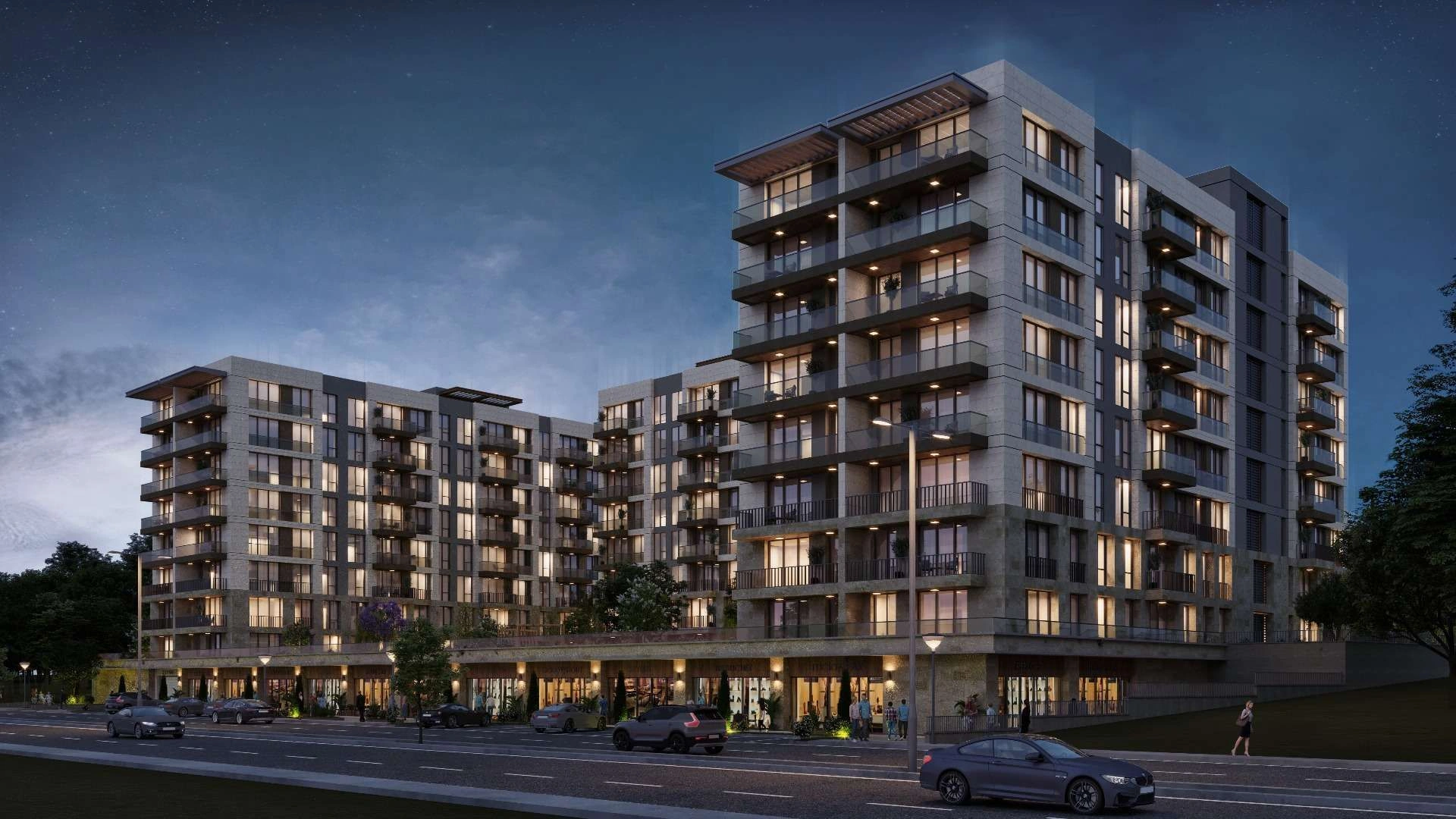 Modern complex in Avcilar area of Istanbul