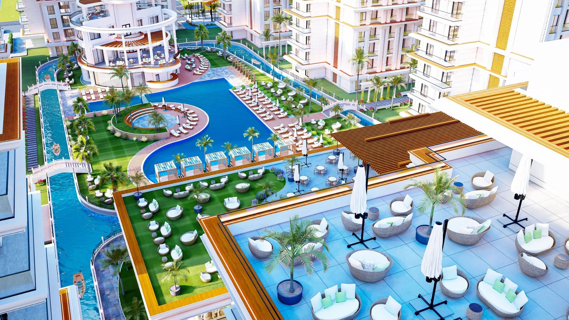 Complexe résidentiel innovant de nouveau format à Iskele