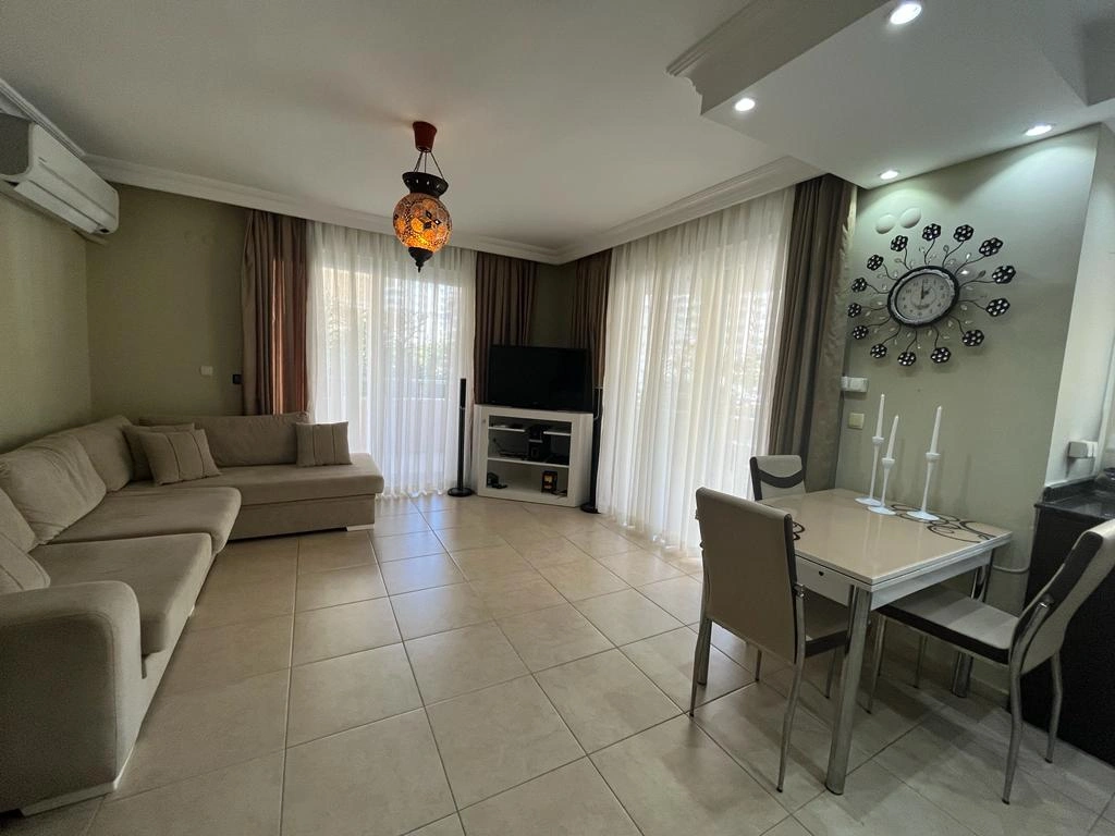 Türkiye, Alanya Mahmutlar bölgesinde plaja yakın 125 m2 daire