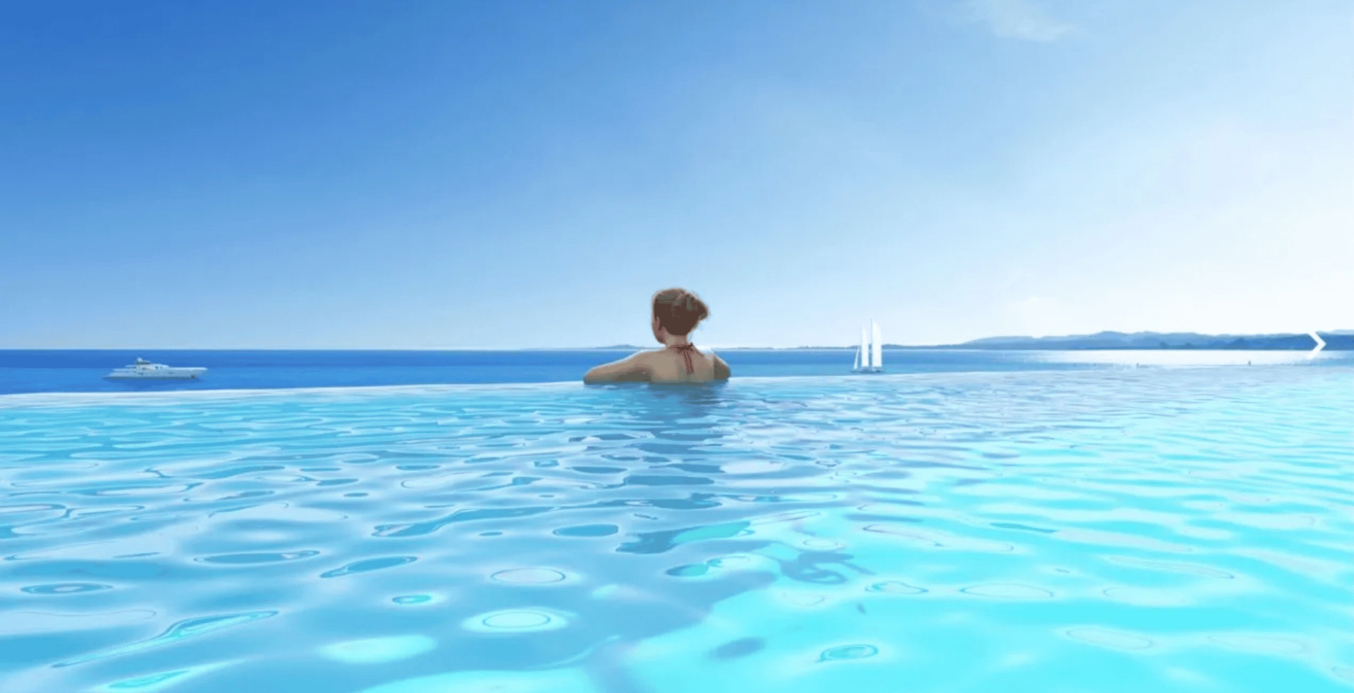 Apartment with sea views 200 meters from Magnan beach