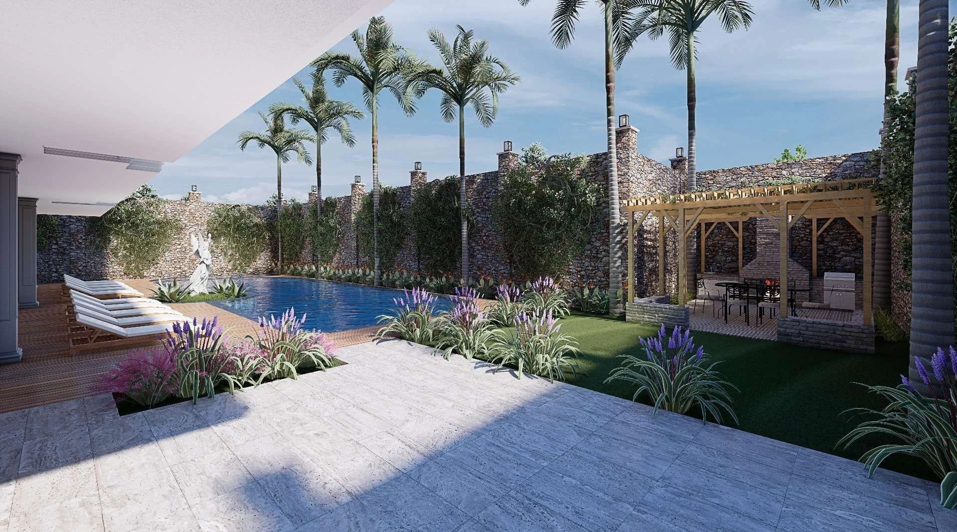 مجموعه مسکونی ۱۰۰ متر از دریای مدیترانه