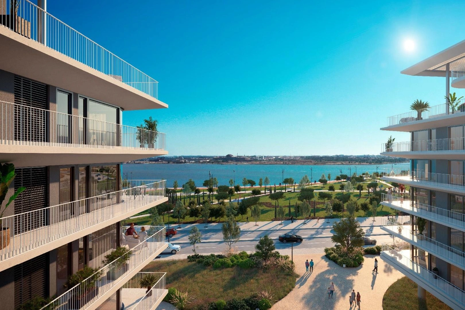Apartment complex in Barreiro area, Portugal