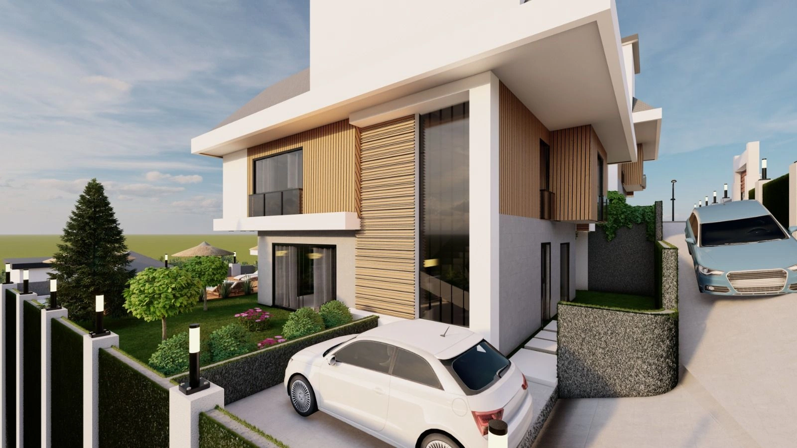 Complejo de villas elite en la zona de Bektas, Alanya