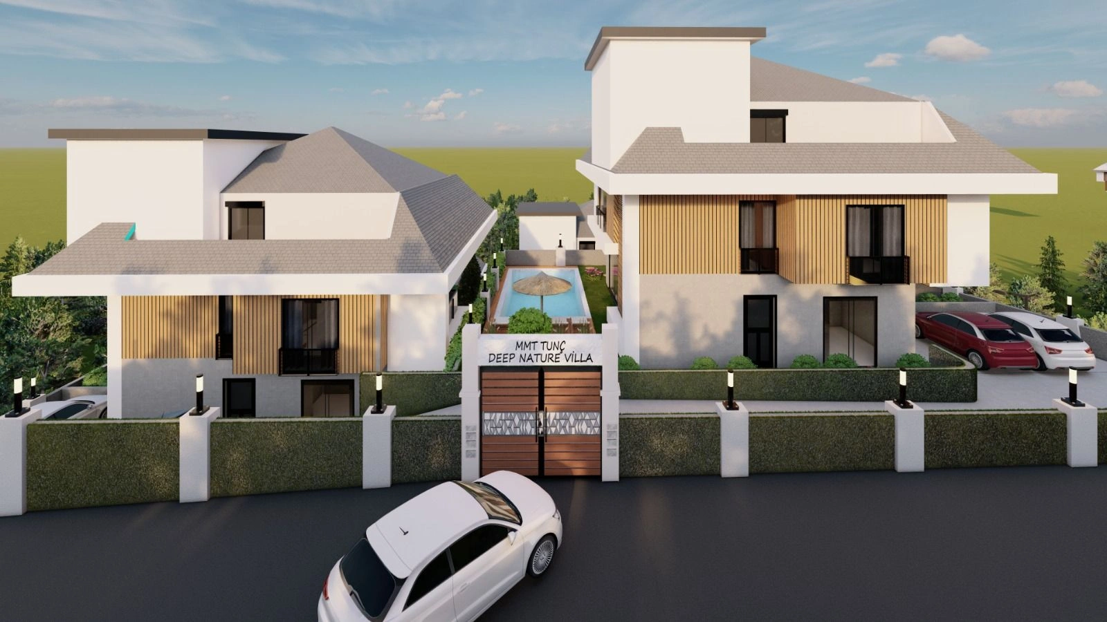 Complejo de villas elite en la zona de Bektas, Alanya