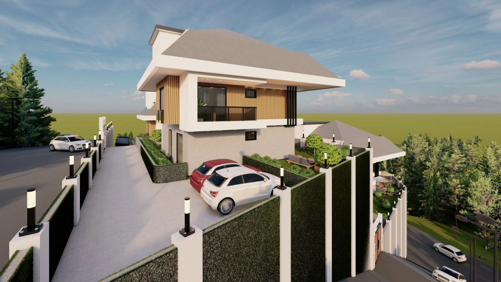 Complejo de villas elite en la zona de Bektas, Alanya