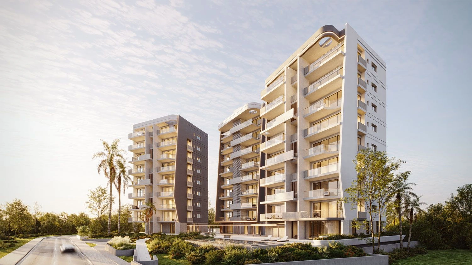 Residential complex in Mackenzie area of Larnaca