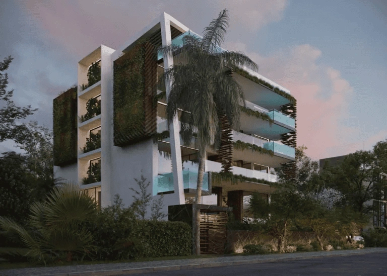 المجمع، يقع في منطقة Voula في اليونان