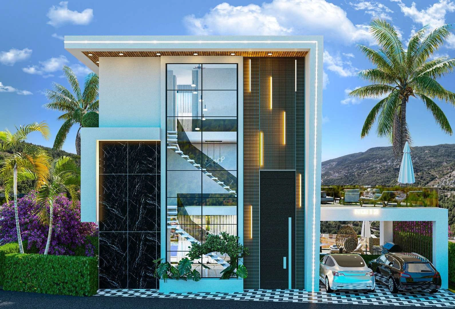 مجموعه ویلاهای لوکس در آلانیا