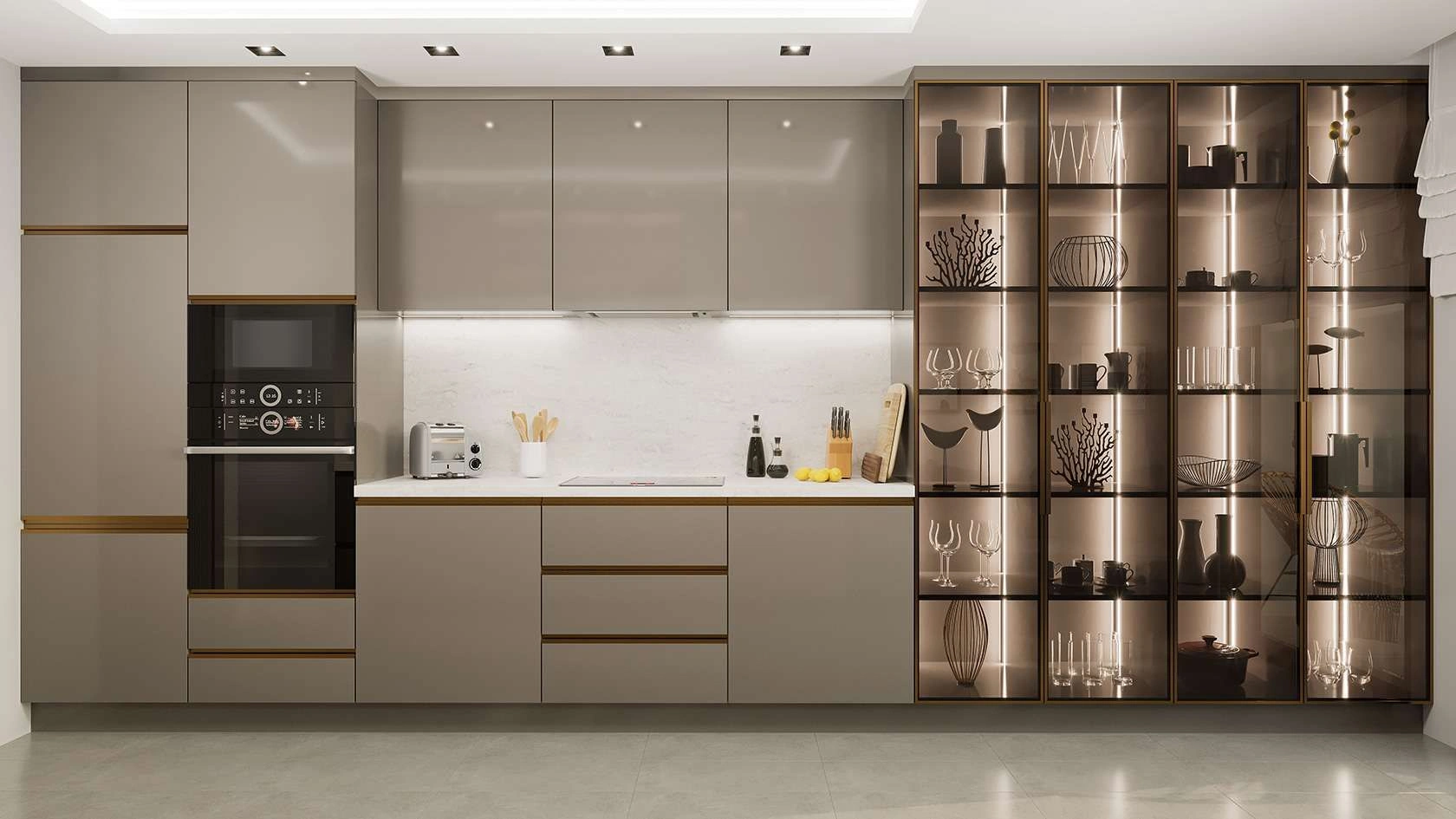 Elite apartment complex in Bahcesehir area of Istanbul