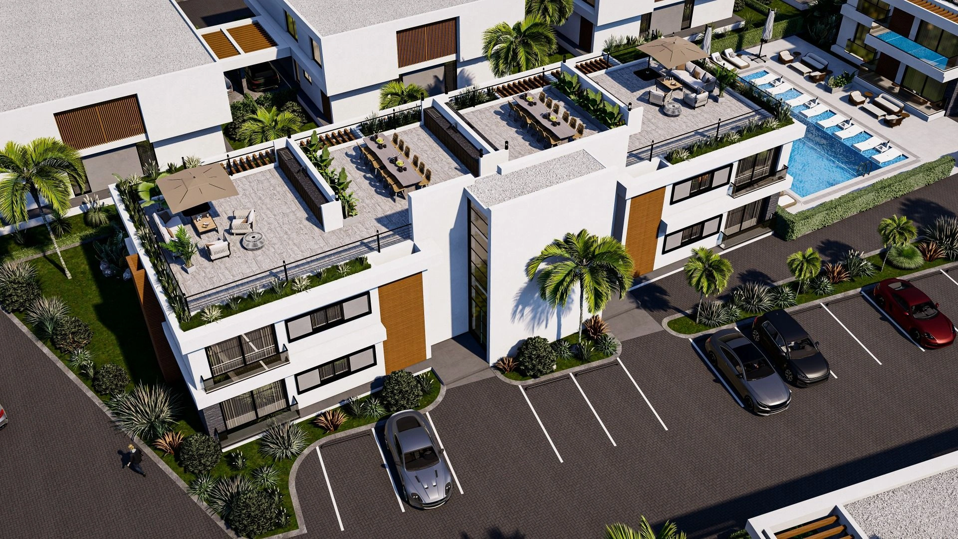 شقق فاخرة على بعد 750 مترًا من ساحل البحر الأبيض المتوسط