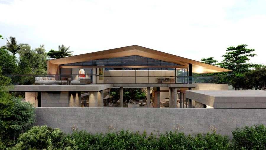 Large villa in South Depansar, in the Sanur area on a plot of 500 m2